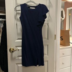 Cute fitted blue dress